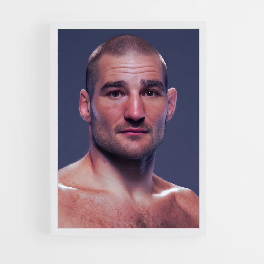 Poster Sean strickland rasé – affiche MMA (vue 3)